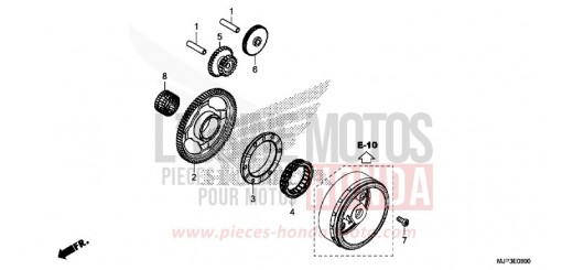STARTING CLUTCH CRF1000AG de 2016